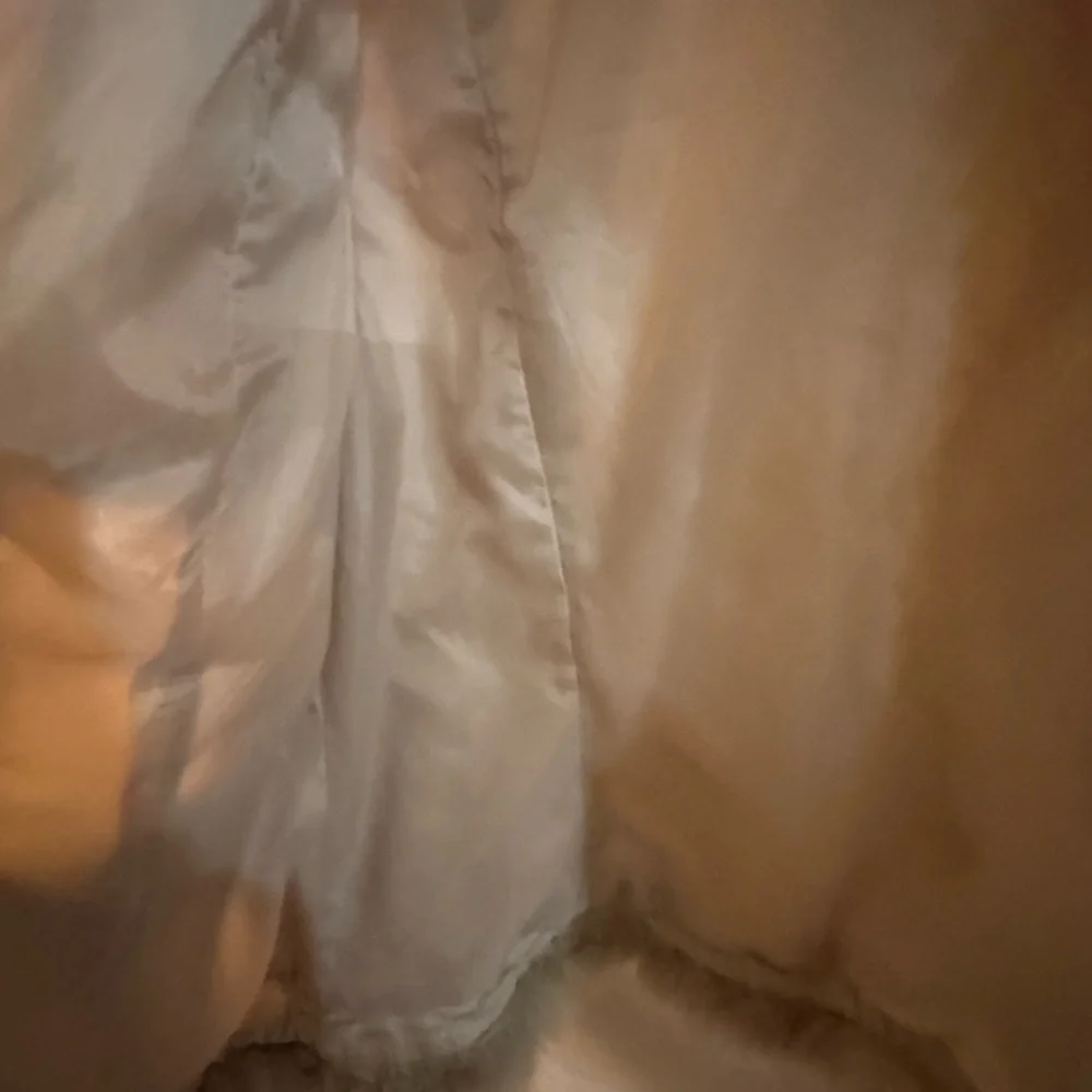 Y2K Rue21 Cream Corduroy Teddy Jacket with Faux Fur Trim – Size L - Picture 7 of 7